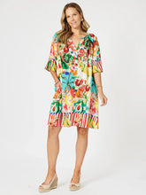 Load image into Gallery viewer, Positano Dress | Orange Multi