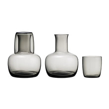 Load image into Gallery viewer, Water Carafe Set | Bulb Charcoal