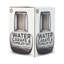 Load image into Gallery viewer, Water Carafe Set | Bulb Charcoal