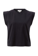 Load image into Gallery viewer, Extended Shoulder Tee | Black