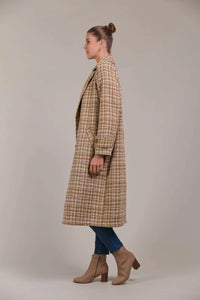 Aman Coat | Tobacco