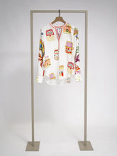 Load image into Gallery viewer, 6090 Blouse | Red/Superwhite Multi