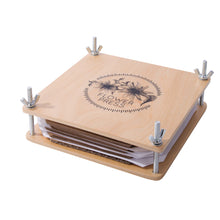 Load image into Gallery viewer, isGift Classic Flower Press Wood