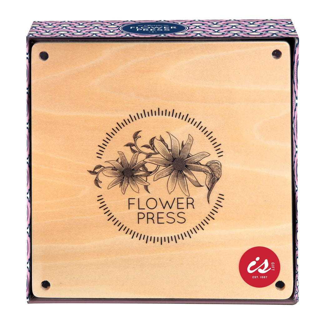 isGift Classic Flower Press Wood