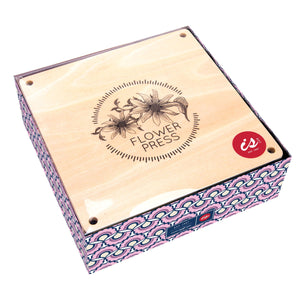 isGift Classic Flower Press Wood