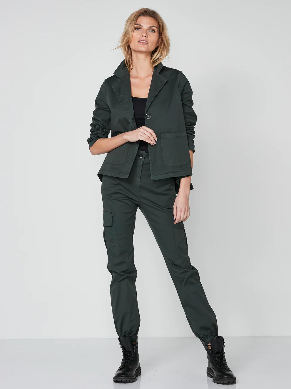 Rio Trousers | Dark Bottle Green