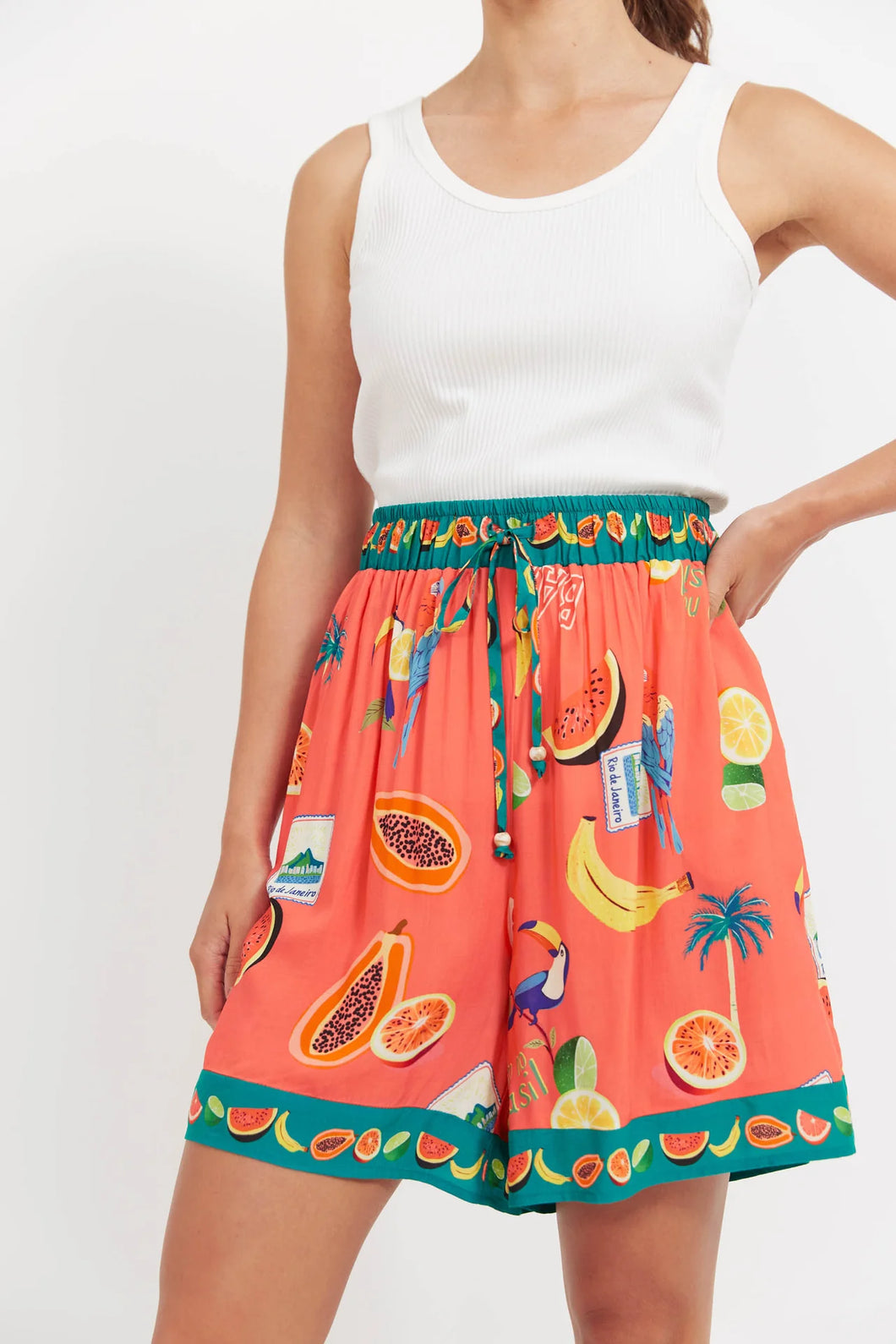 Cabana Short | Brasil Coral