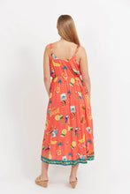 Load image into Gallery viewer, Cabana Tie Dress | Brasil Coral
