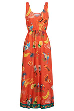 Load image into Gallery viewer, Cabana Tie Dress | Brasil Coral