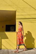 Load image into Gallery viewer, Cabana Tie Dress | Brasil Coral