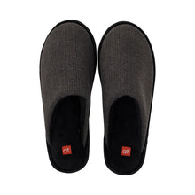 Load image into Gallery viewer, Cosy Men&#39;s Sherpa Slippers | Charcoal