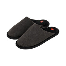 Load image into Gallery viewer, Cosy Men&#39;s Sherpa Slippers | Charcoal