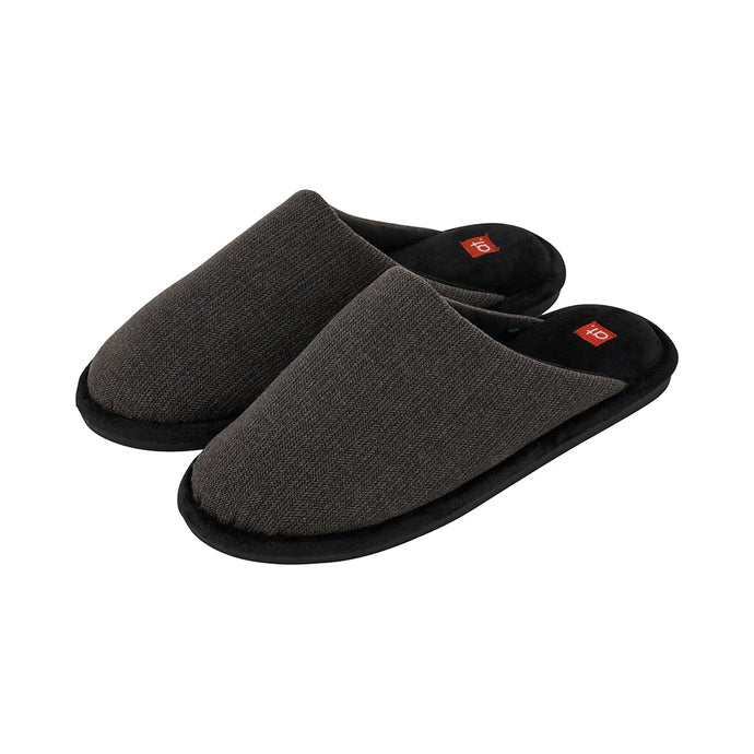 Cosy Men's Sherpa Slippers | Charcoal