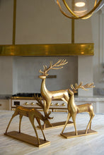Load image into Gallery viewer, 57cm Metallic Metal Reindeer