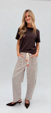 Load image into Gallery viewer, Carter Barrel Jeans | Choc Stripe
