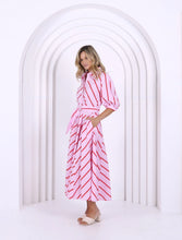 Load image into Gallery viewer, Bianca Dress in Pink and Red