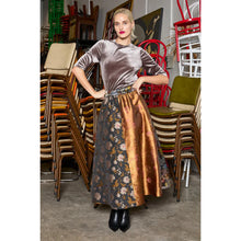 Load image into Gallery viewer, Parted Skirt | Multi Brocade