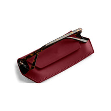 Load image into Gallery viewer, Leather Glasses Case | Burgundy
