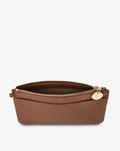 Load image into Gallery viewer, Flat Pouch l Tan Saffiano
