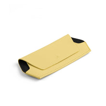 Load image into Gallery viewer, Leather Glasses Case | Yellow