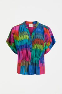 Seka Top | Lind Dark Print