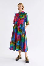 Load image into Gallery viewer, Linen Light Dress | Lind Dark Print