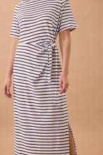 Load image into Gallery viewer, Allora Tie Midi Tee Dress