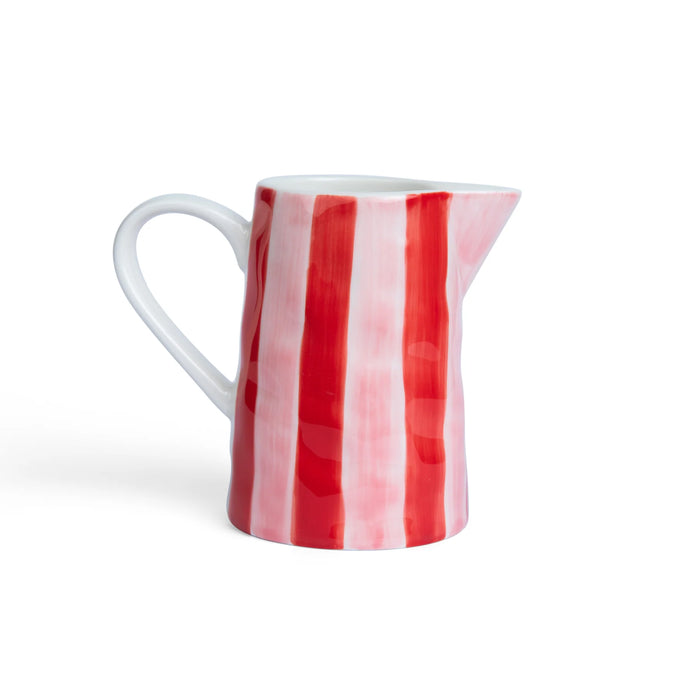 Milk Jug | Pink & Red