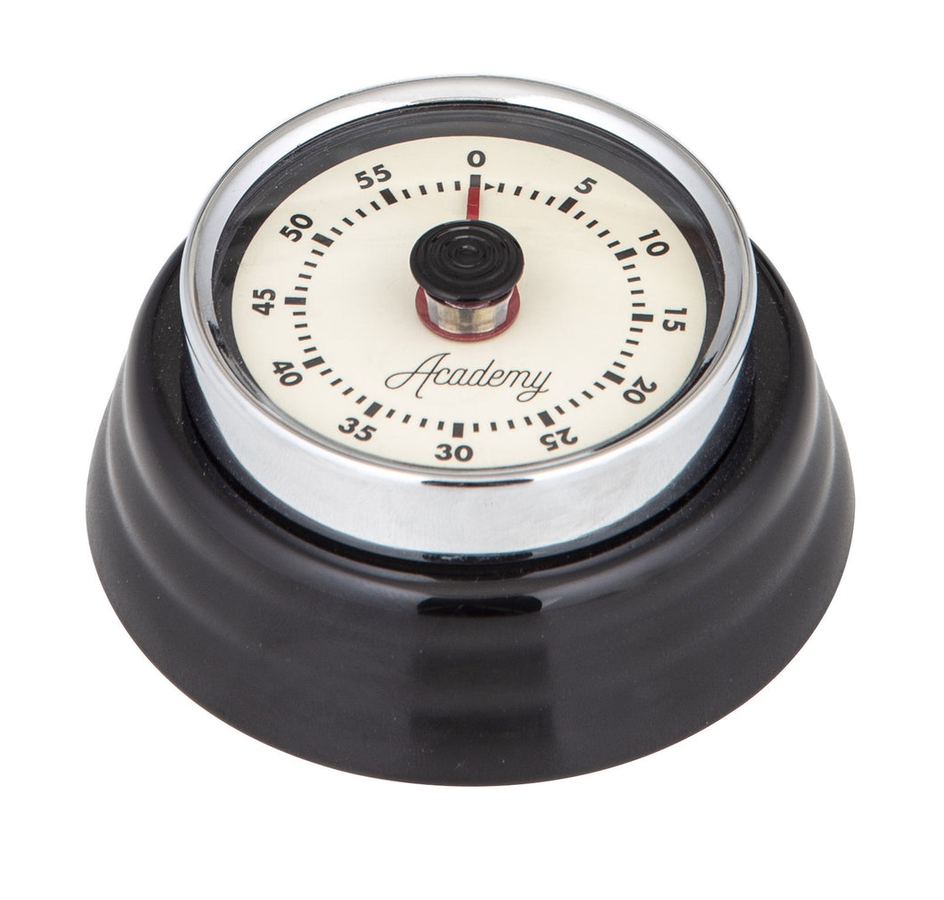 AC Brontë Mechanical Timer 60 Minute Black