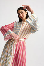 Load image into Gallery viewer, Neottia Dress | Peony Multi Stripe