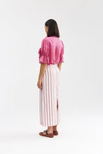 Load image into Gallery viewer, Leonie Blouse | Poppy Bark Stripe