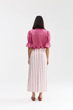 Load image into Gallery viewer, Leonie Blouse | Poppy Bark Stripe
