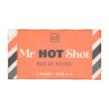 Load image into Gallery viewer, Men's Boxed Socks | Mr Hot Shot