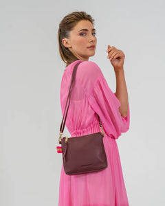 Alexis Crossbody | Burgundy