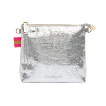 Load image into Gallery viewer, Alexis Crossbody | Silver Crinkle