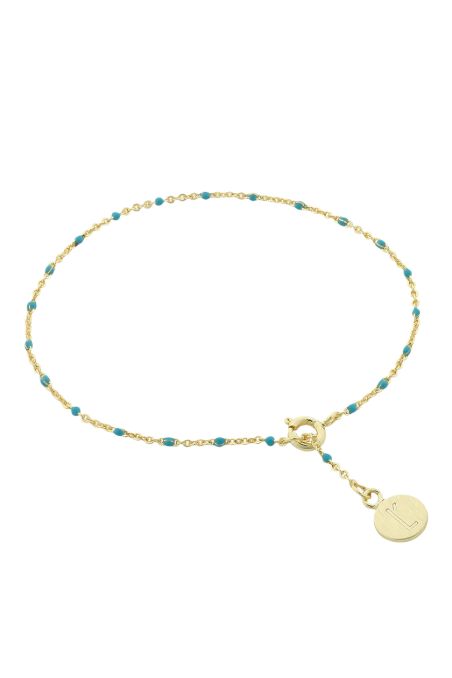 Heather Gold Bracelet | Aqua
