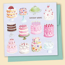 Load image into Gallery viewer, Birthday Cake Wishes Card