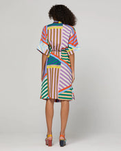 Load image into Gallery viewer, Maui Shirt Dress | Liquorice Stripe
