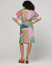 Load image into Gallery viewer, Maui Shirt Dress | Liquorice Stripe
