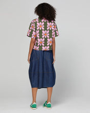 Load image into Gallery viewer, Guru Skirt | Dark Denim/Contrast Stitching