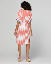 Load image into Gallery viewer, Maui Shirt Dress | Watermelon Stripe
