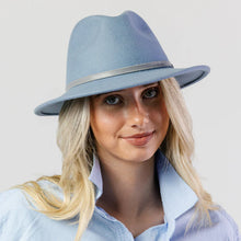 Load image into Gallery viewer, St.Moritz Fedora | Blue