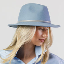 Load image into Gallery viewer, St.Moritz Fedora | Blue
