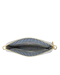 Bowery Wallet | Silver Crinkle