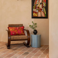 Load image into Gallery viewer, Rosetta Red Cushion | 60x40cm