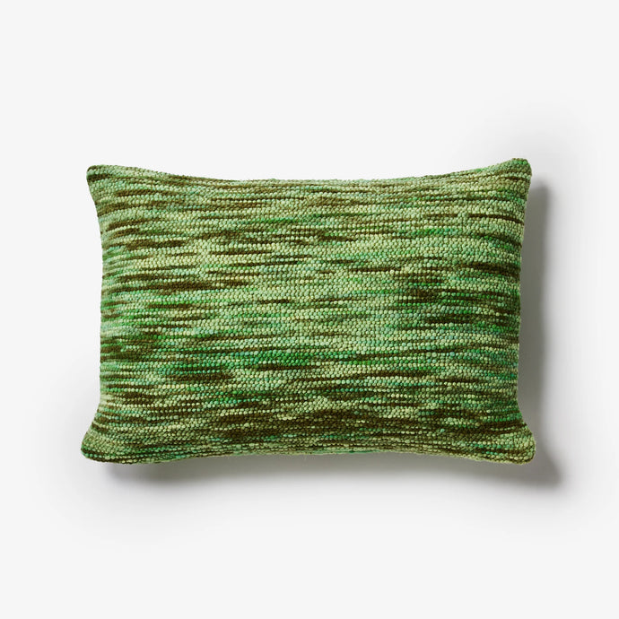 Wool Marle Emerald 60x40cm cushion