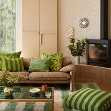 Load image into Gallery viewer, Wool Marle Emerald 60x40cm cushion