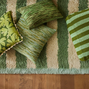 Wool Marle Emerald 60x40cm cushion