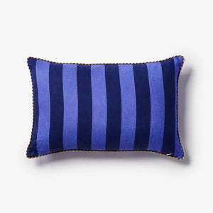 Bold Stripe Navy 60x40cm cushion