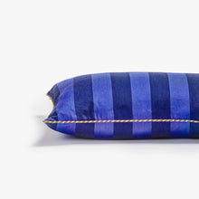 Load image into Gallery viewer, Bold Stripe Navy 60x40cm cushion